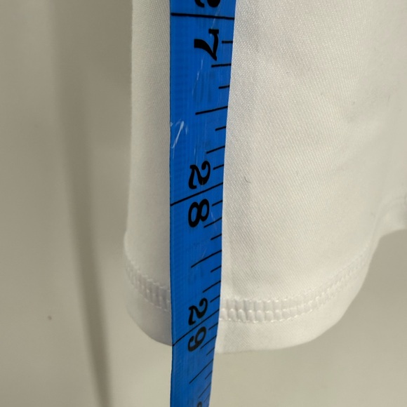 Suhk Asana Womens White Tennis Dress Built In Bra And Shorts Size Small Pockets - Picture 8 of 11